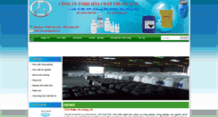 Desktop Screenshot of hoachatjsc.com